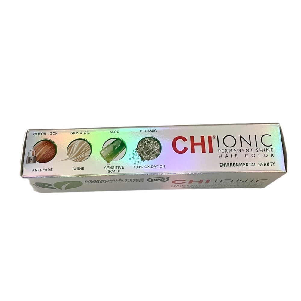 CHI Ionic Permanent Shine Hair Color 7RV Extra Light Red Violet 3 oz - Picture 3 of 12